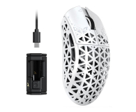 Attack Shark R5Ultra UltralightCarbon 8kHz/42kDPI PAW3950MAX Omron biała - 1472676 - zdjęcie 2